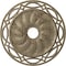 Ekena Millwork Loera Ceiling Medallion (Canopies up to 6 1/4"), 26 5/8"OD x 4 1/2"ID x 1 3/8"P, Gobi Desert Crackle CM26LOGDC - alternate 1